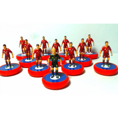 Subbuteo Andrew Table Soccer Spain World Cup 2014 ️ on RSB Professional Bases